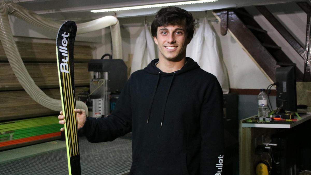 Una família de Ripoll comença a vendre els esquís d'alt rendiment que ha desenvolupat i fabrica al garatge de casa