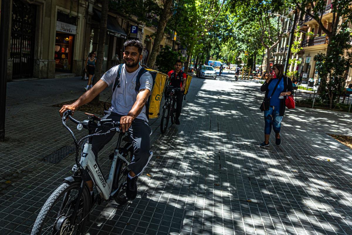 Escenas inesperadas de la Superilla del Eixample