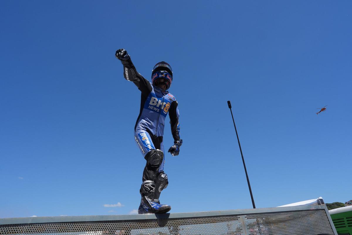 Las imágenes de la carrera de MotoGP en Jerez.
