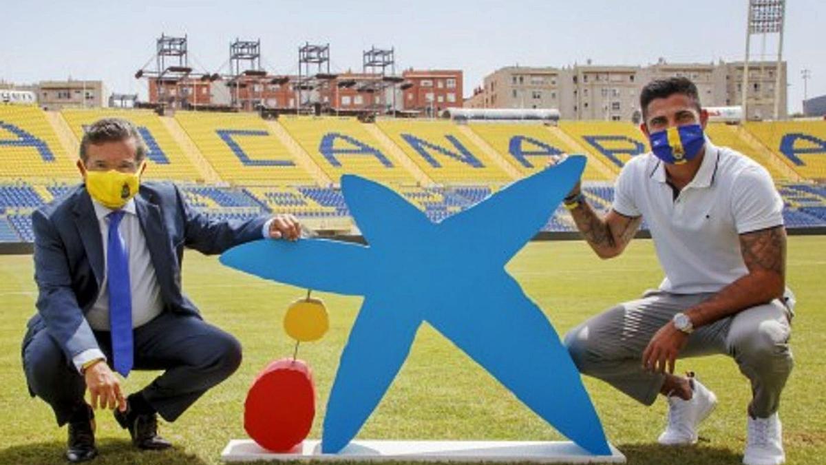 CaixaBank renueva su patrocinio con Las Palmas hasta el año 2022
