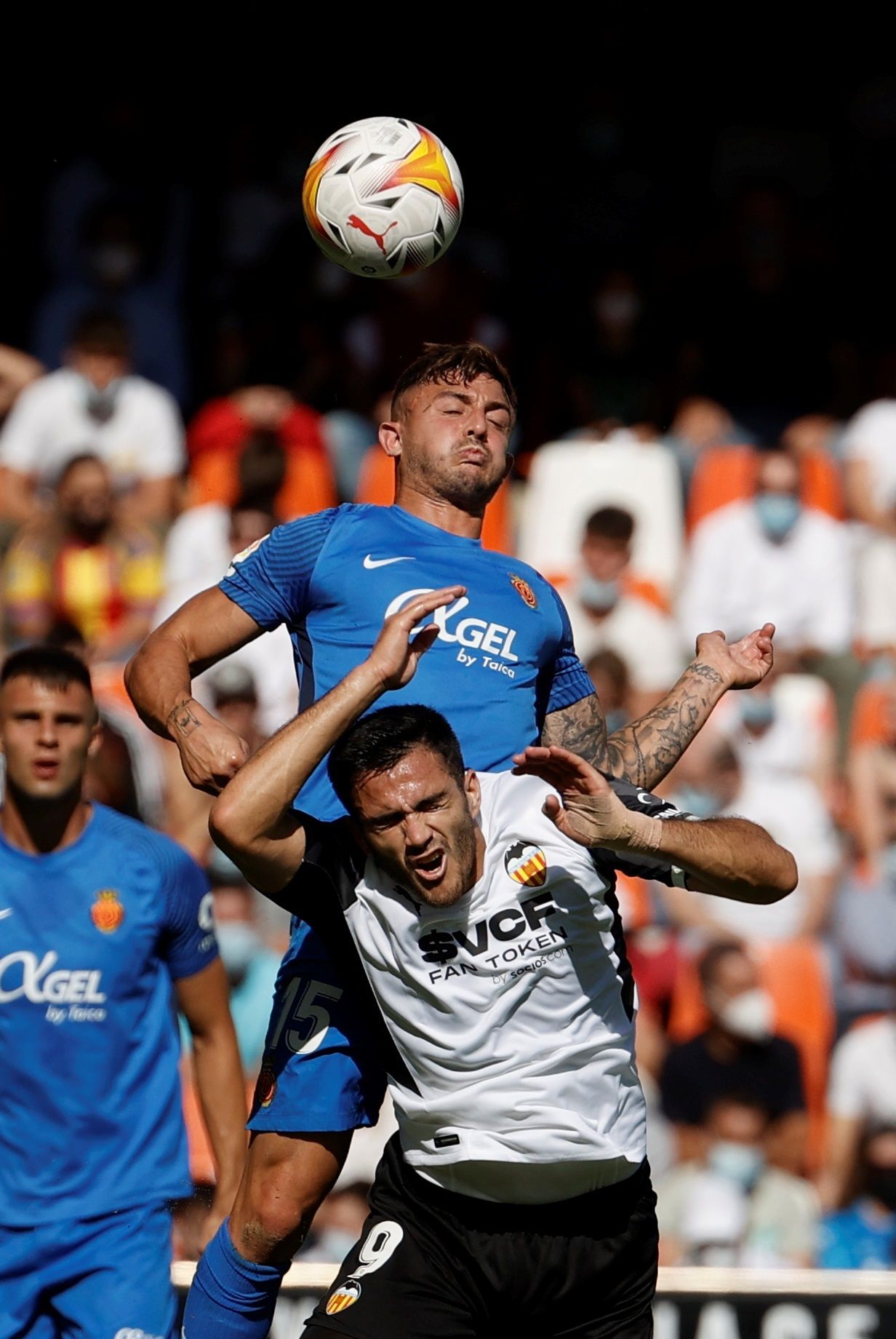 El Valencia CF - RCD Mallorca (2-2), en imágenes