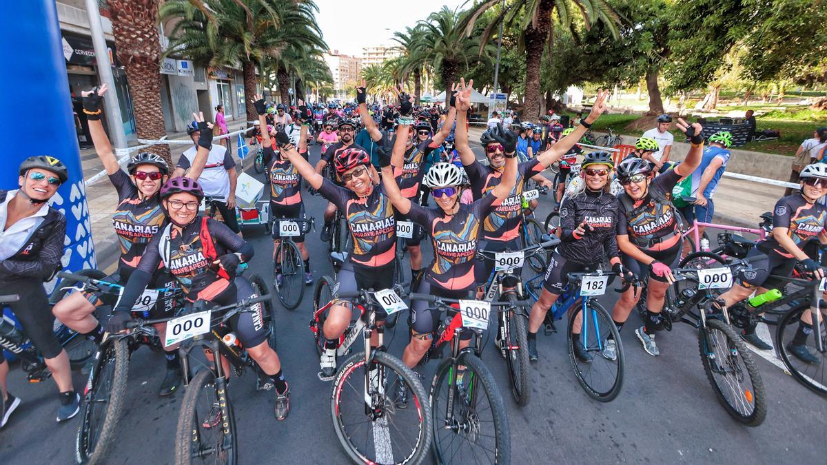 Fiesta de la bicicleta en Santa Cruz de Tenerife