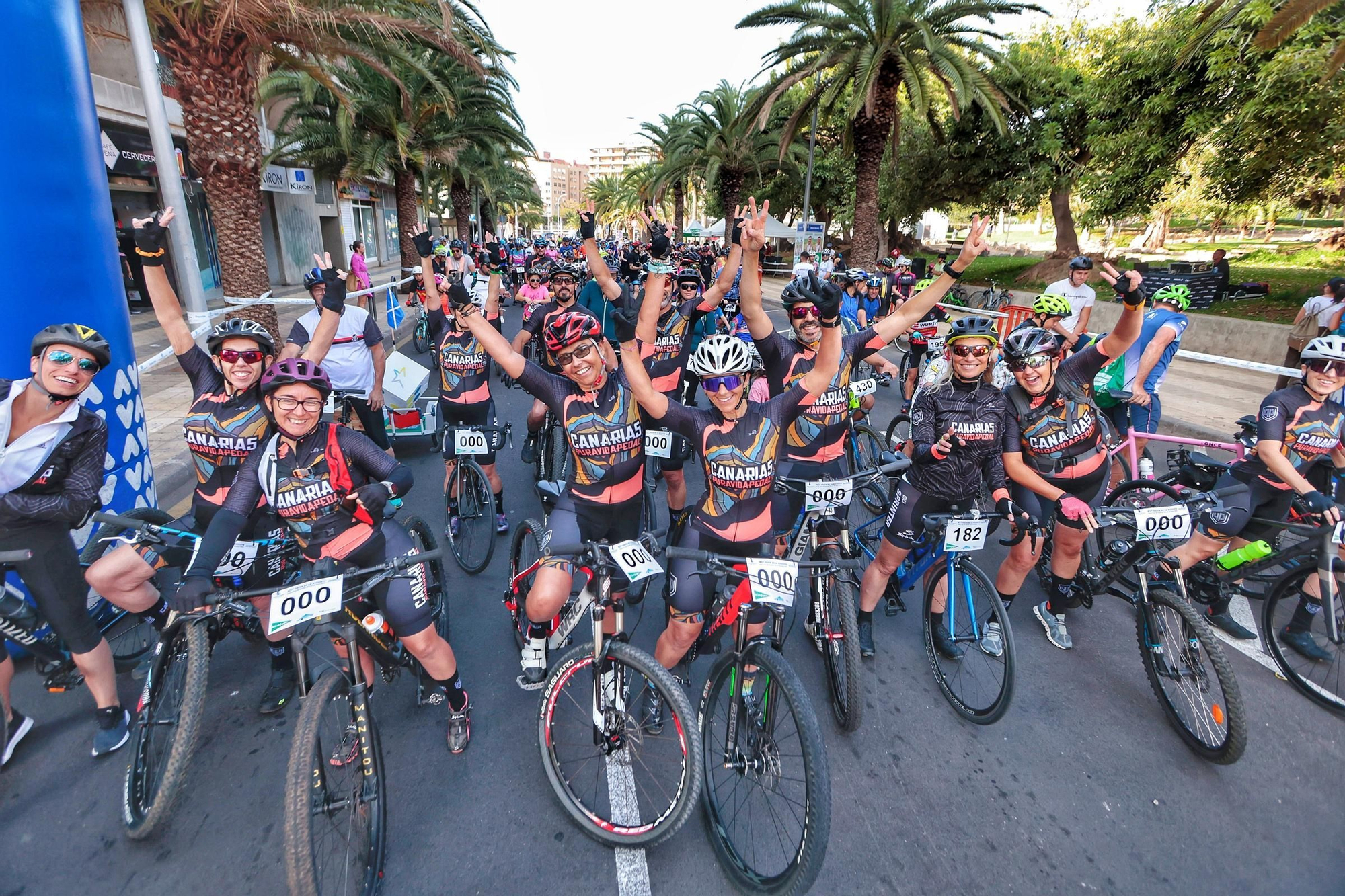 Fiesta de la bicicleta en Santa Cruz de Tenerife