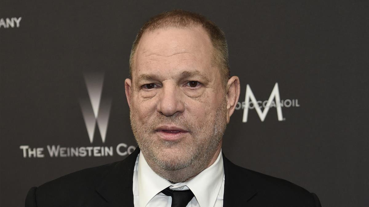 Harvey Weinstein en la gala de los Globos de Oro, en enero de este año.