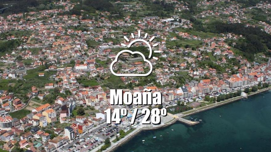 El tiempo en Moaña: previsión meteorológica para hoy, miércoles 3 de julio