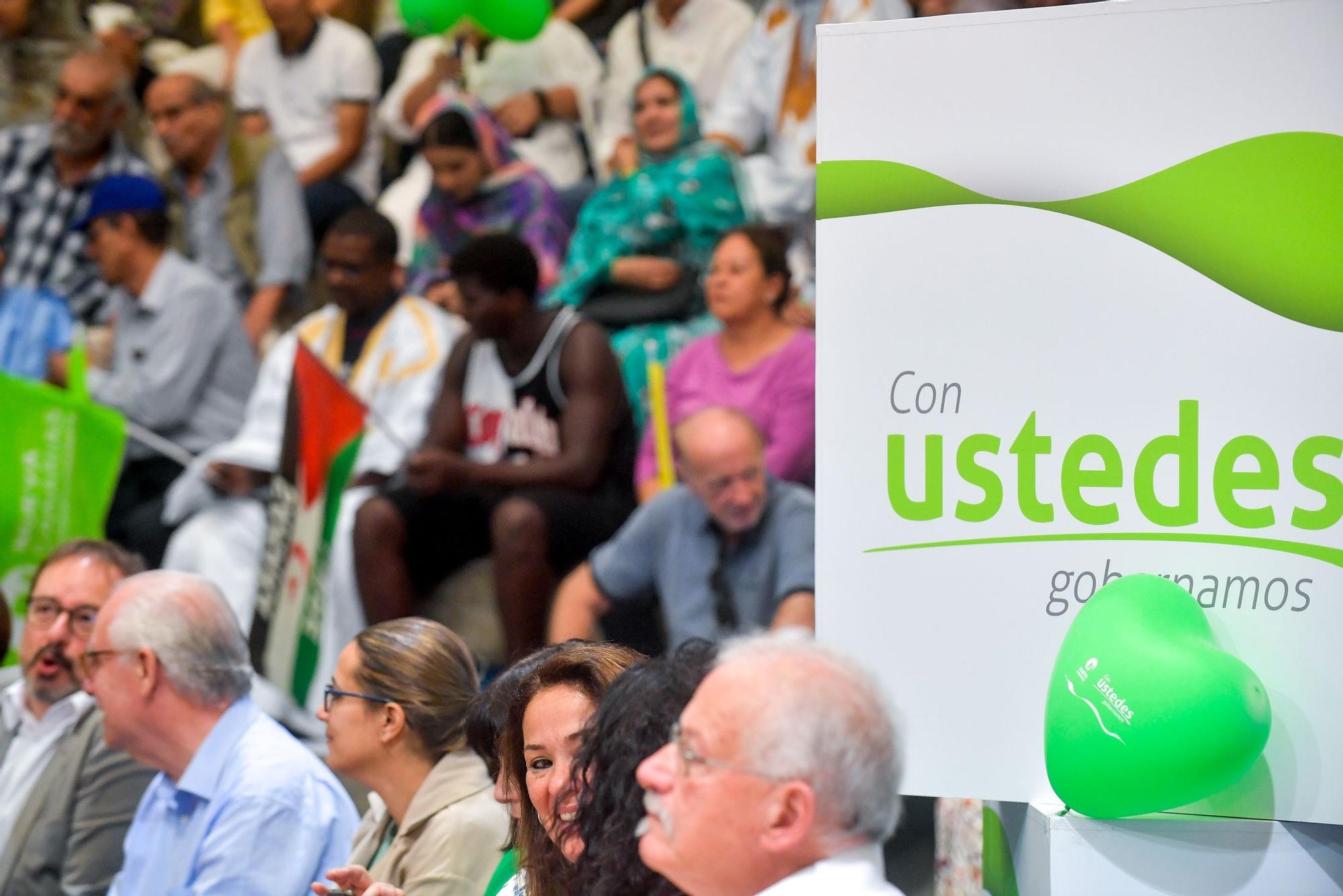 Presentación de candidaturas de Nuevas Canarias a las elecciones del 28M