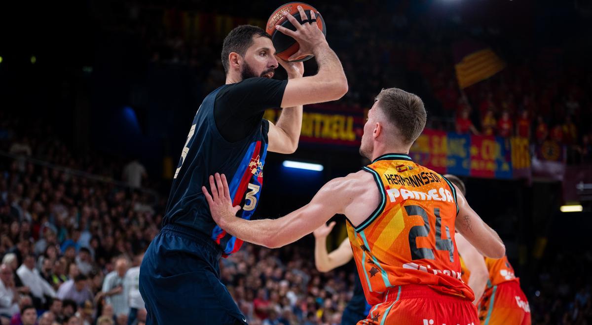 ‘Play-off’ de la Lliga ACB: Mirotic acaba amb un València molt irregular