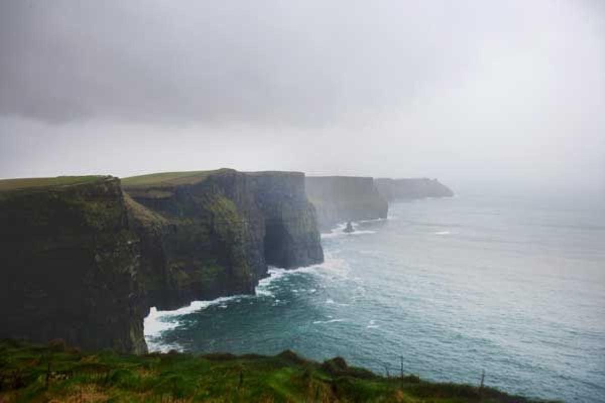 Acantilados de Moher, al oeste de Irlanda.