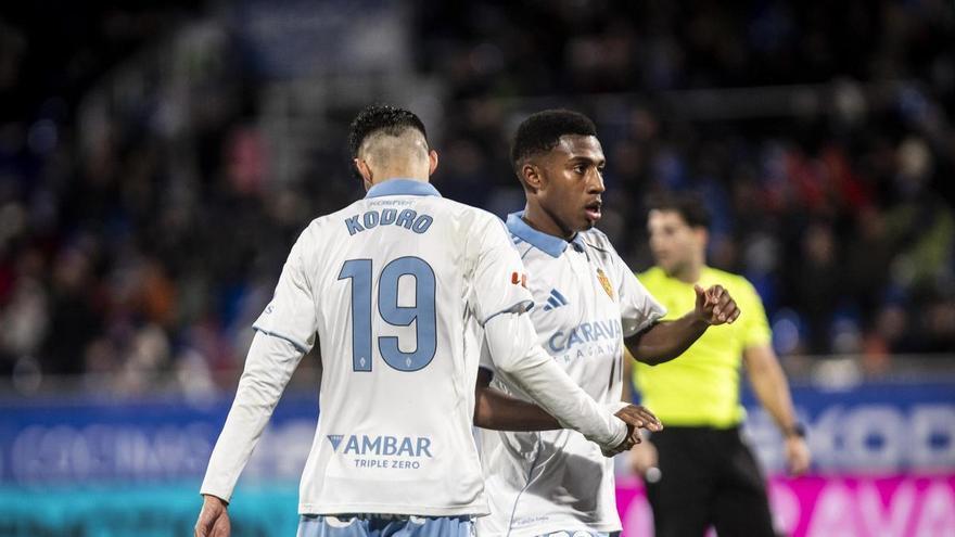 Álex Gomes, jugador del Real Zaragoza, en la primera selección del Fútbol Draft 2026