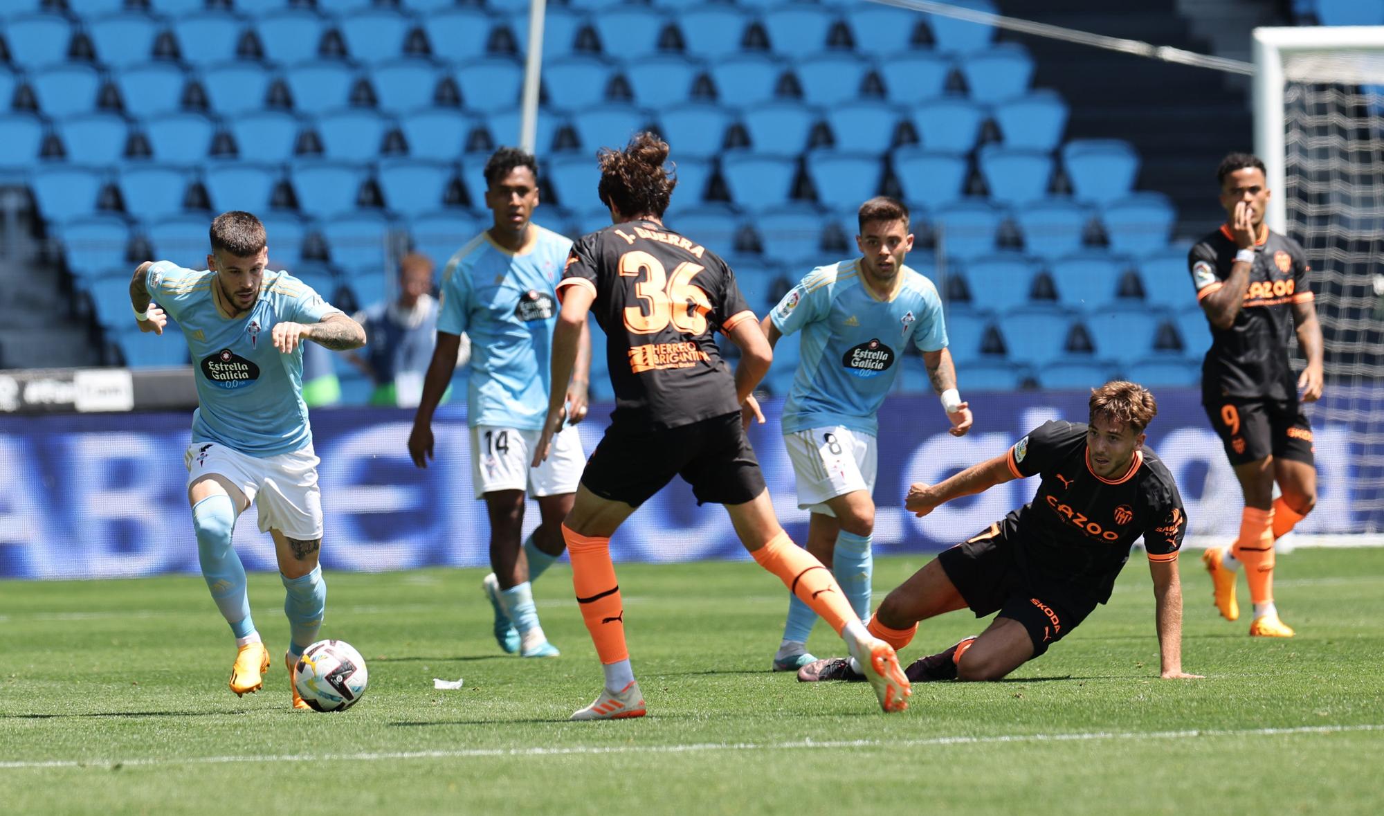 Las mejores imágenes del Celta - Valencia