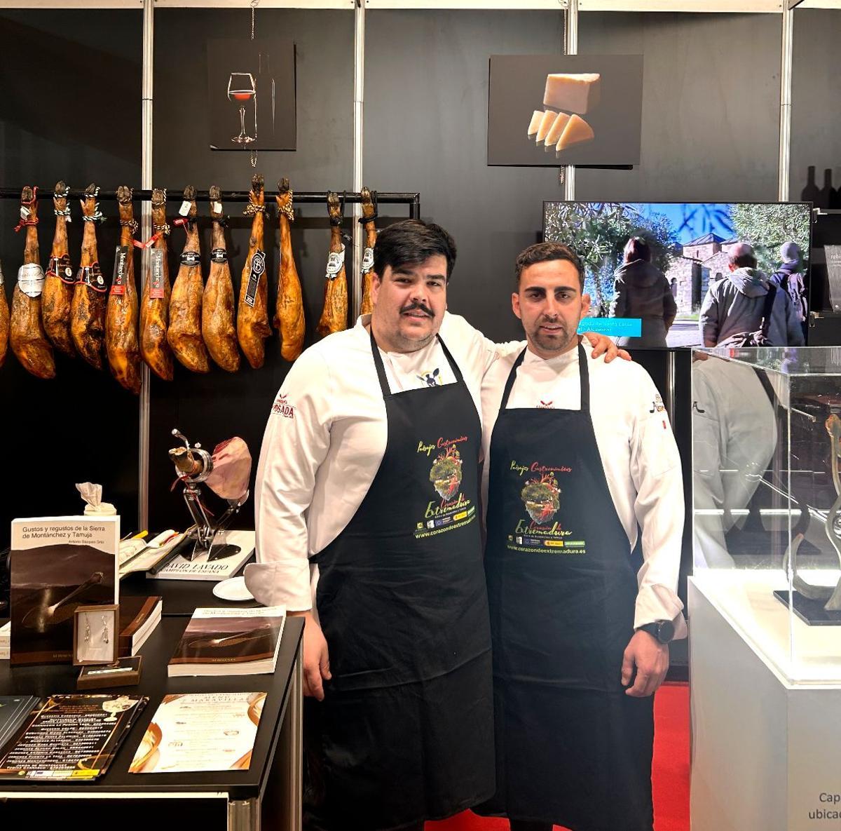 Adán Toribio y Juan Ángel Gaspar, en la pasada edición de Salón Gourmets.