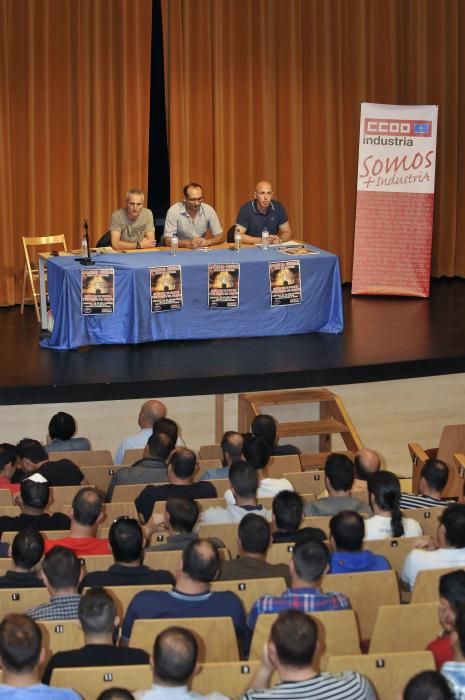 Asamblea de CC OO de Minería en Mieres