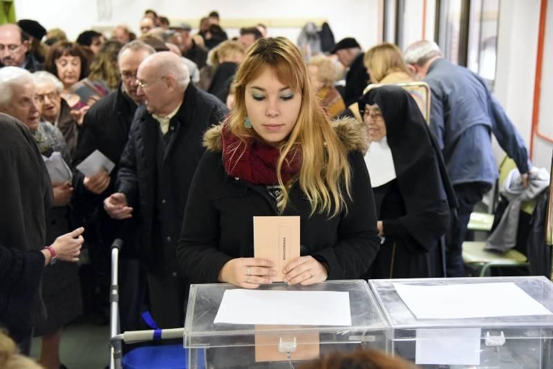 Jornada electoral en Zaragoza