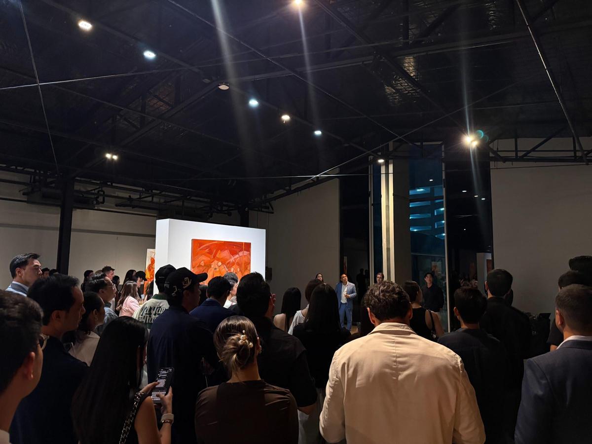 La inauguración en Bangkok de la exposición«States of Alignment», del grovense Pablo Ozo. La inauguración en Bangkok de la exposición«States of Alignment», del grovense Pablo Ozo.