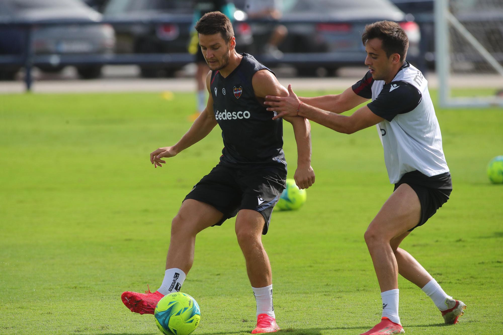 Entrenamiento del Levante UD de hoy