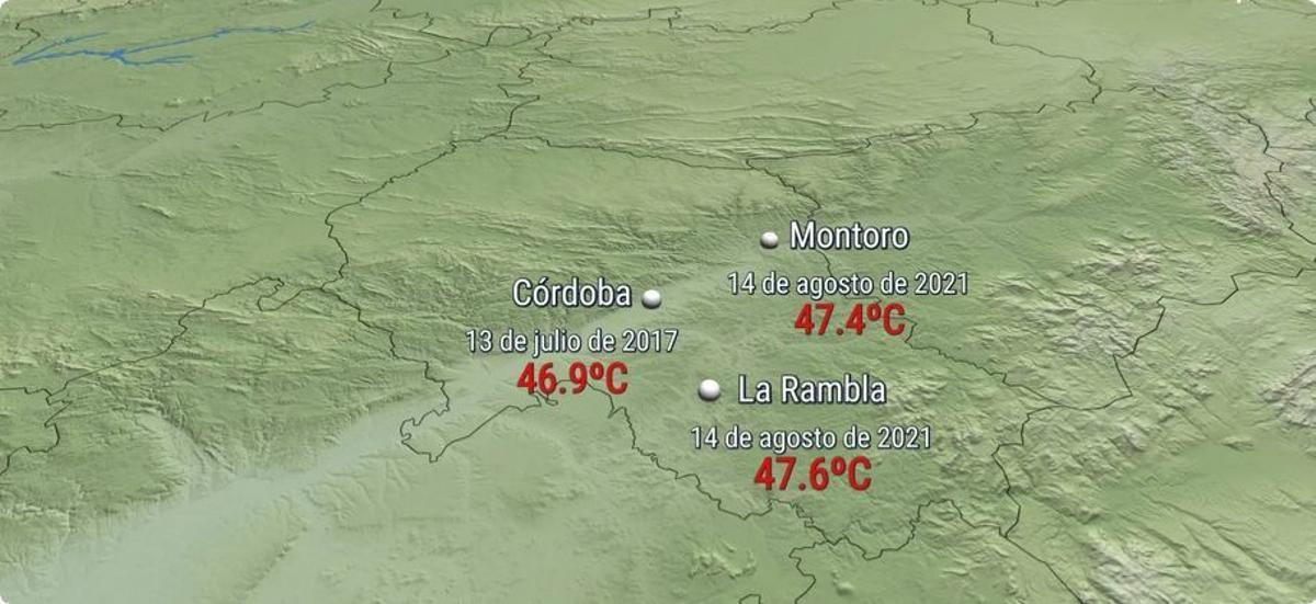Las localidades de Montoro y La Rambla, en la provincia de Córdoba
