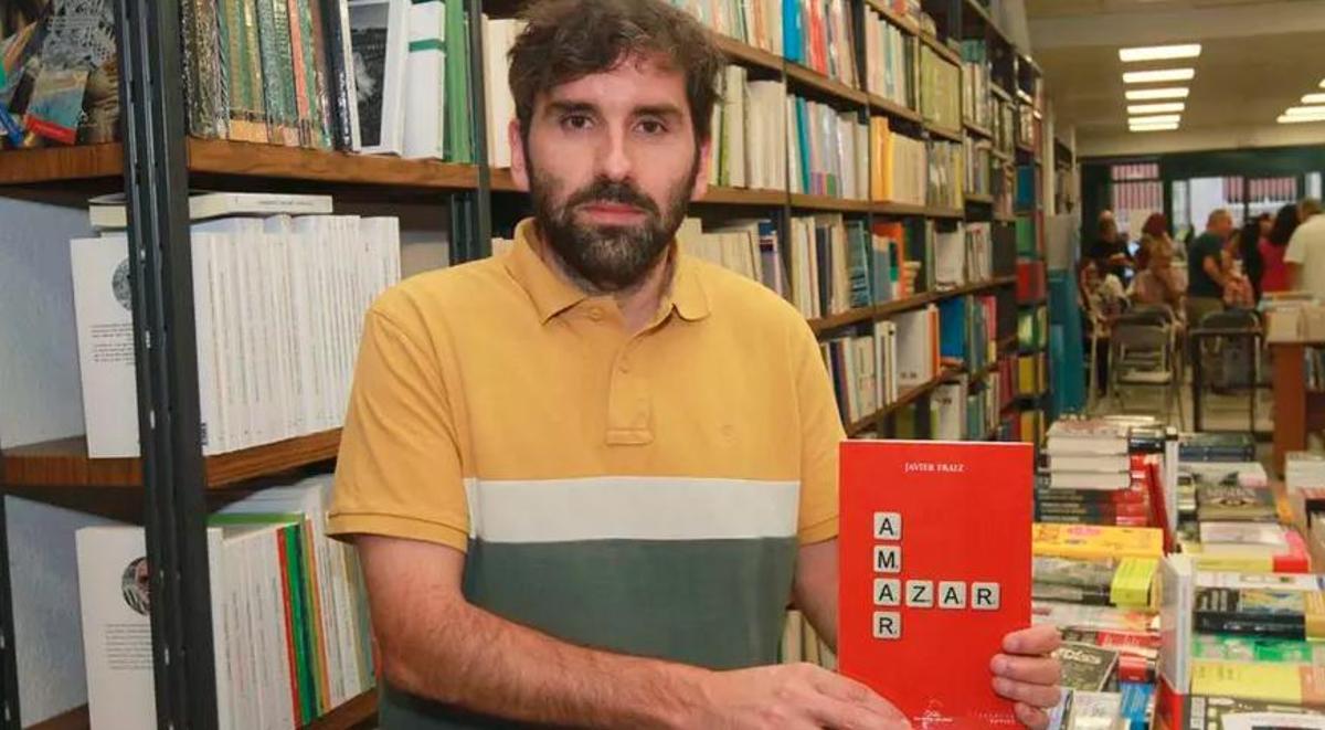 Javier Fraiz presenta ‘Amar/azar’ na Libraría Pedreira