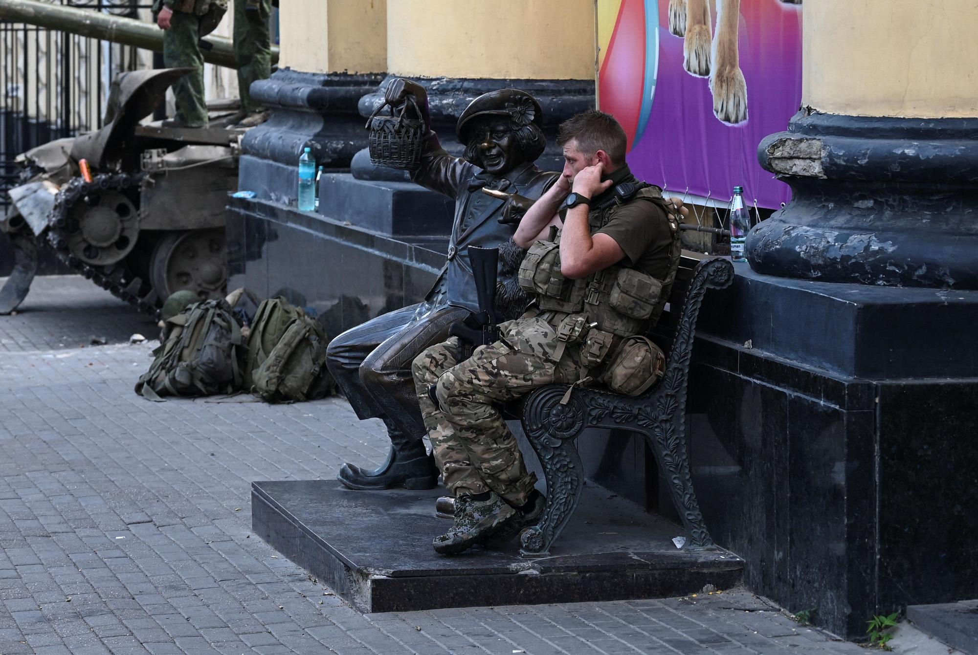 Wagner fighters deployed in Rostov-on-Don