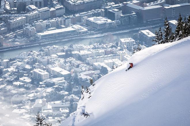 'Snowboard' en Nordkette, Innsbruck.