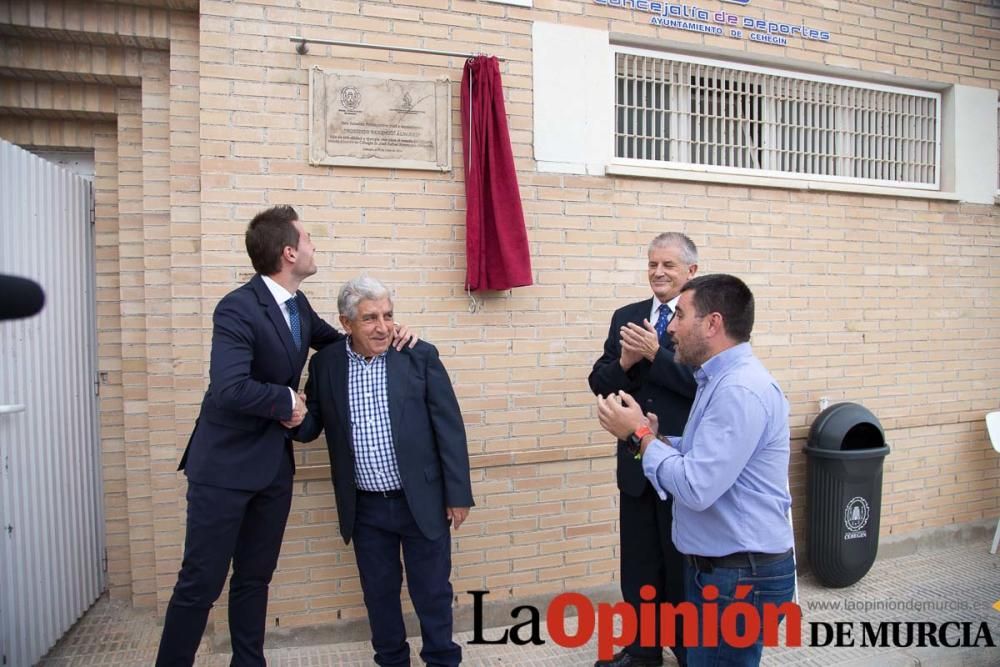 Pabellón dedicado a Rosendo Berengüí en Cehegín