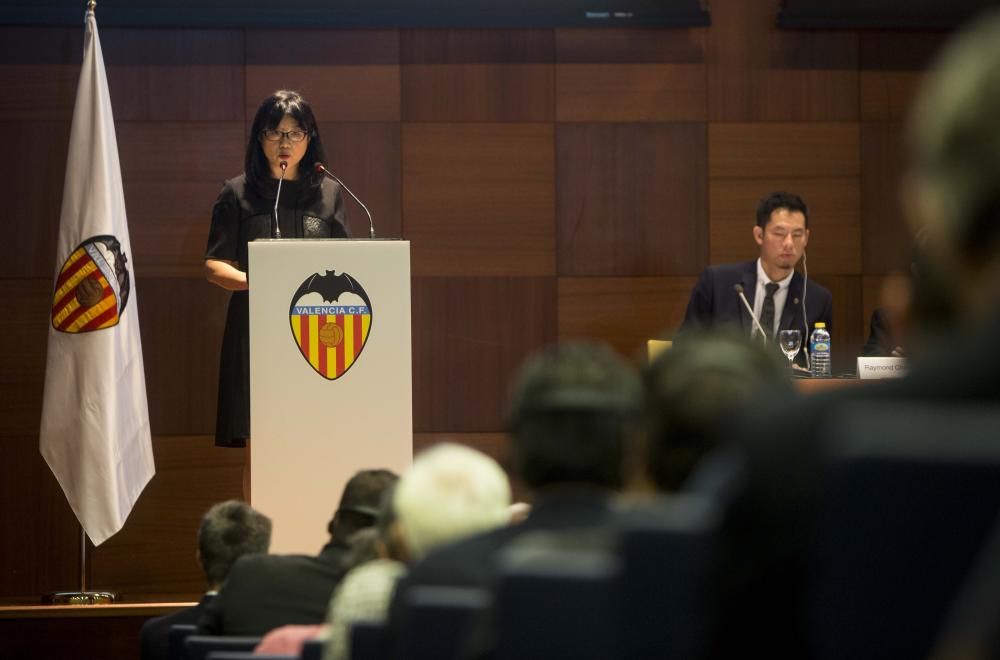 Asamblea general de accionistas del Valencia CF