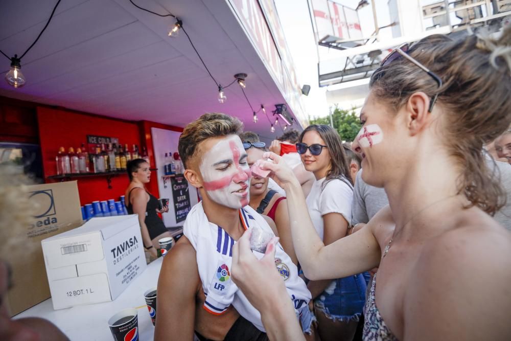 Croacia chafa la fiesta inglesa en Magaluf