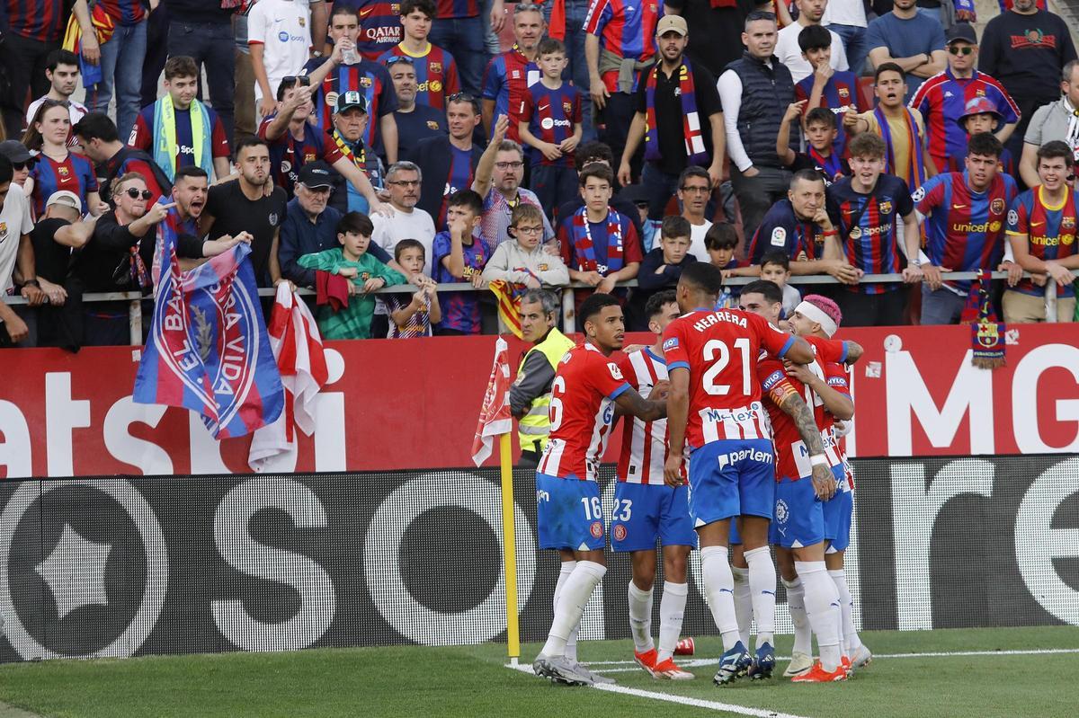 Les imatges del Girona - Barça Les imatges del Girona - Barça
