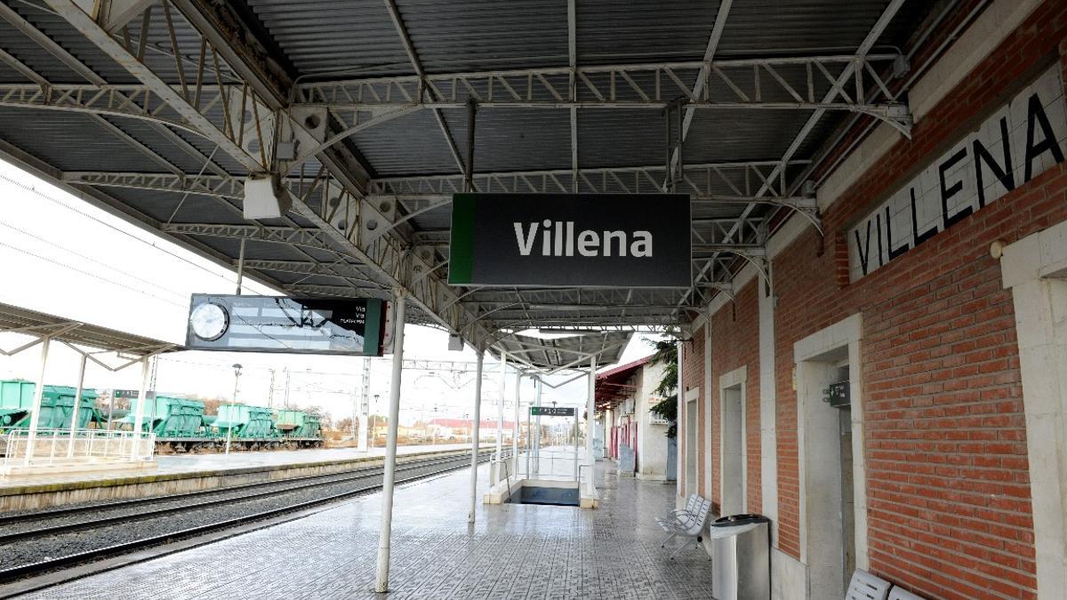 Estación de Villena.