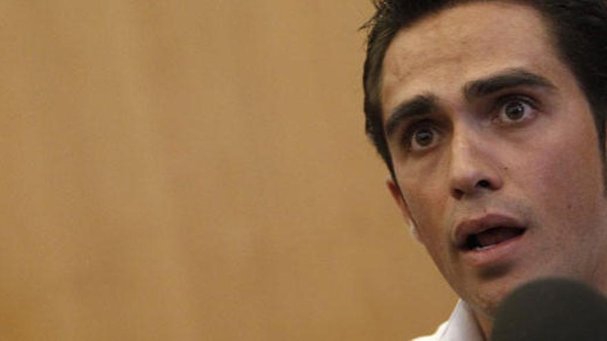 Contador, &quot;triste y desilusionado&quot;