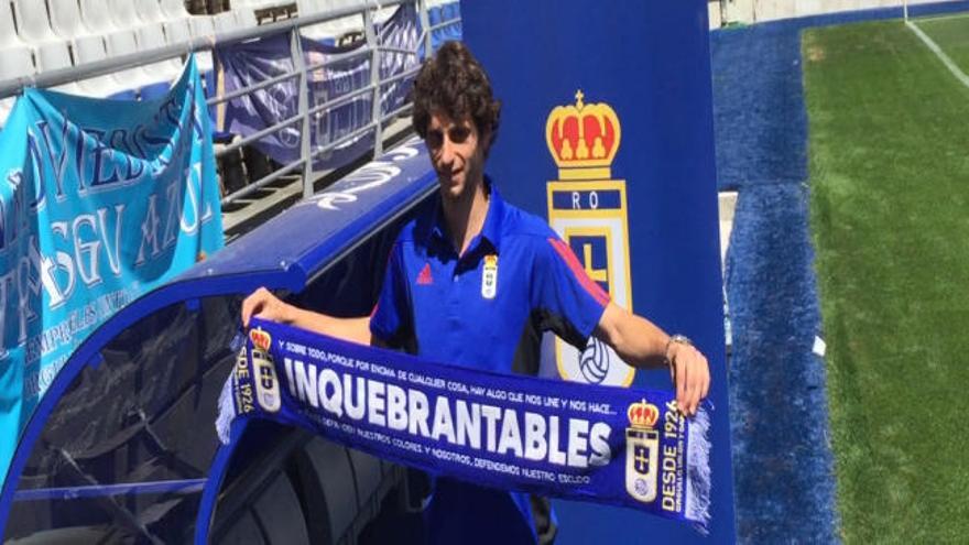 Presentación de Fabbrini en el Carlos Tartiere