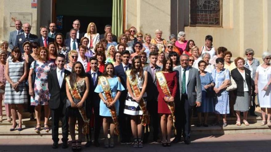 El municipio acogió ayer una misa en homenaje a las amas de casa.