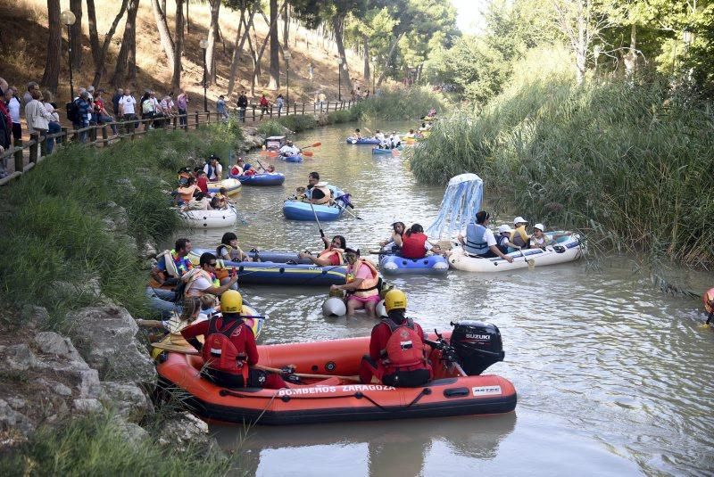 Bajada del Canal de Torrero en Zaragoza