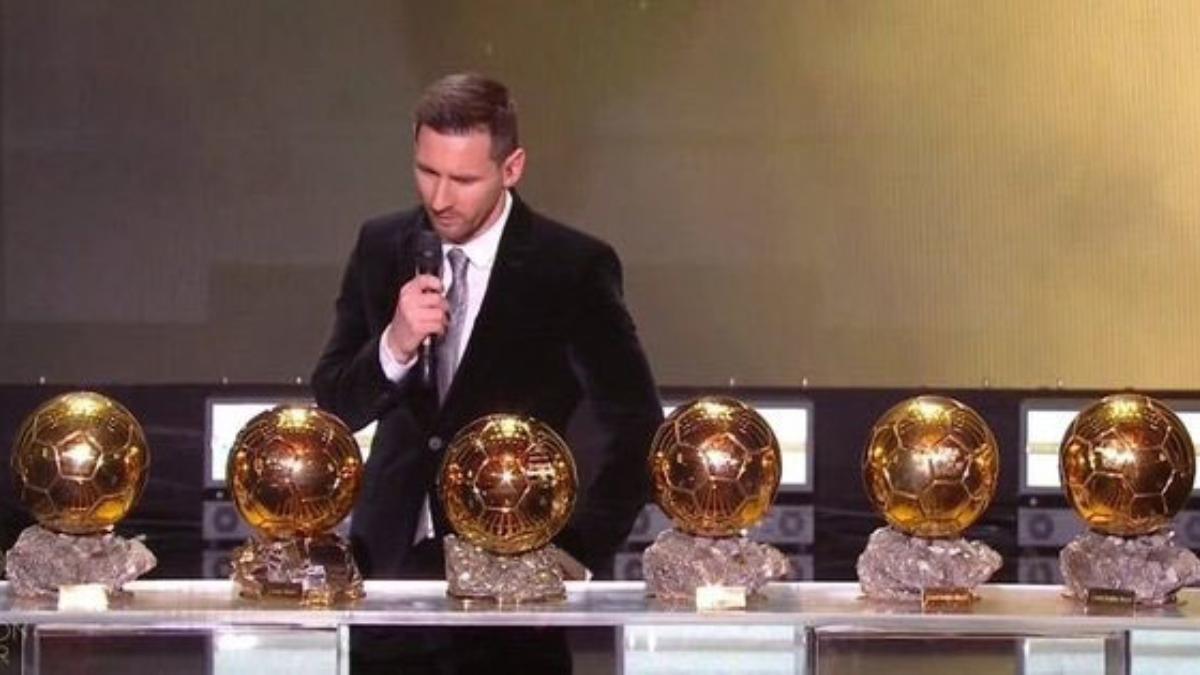 Messi gana su sexto balón de oro