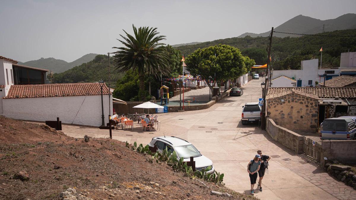 Caserío de Teno Alto, en el Parque Rural de Teno