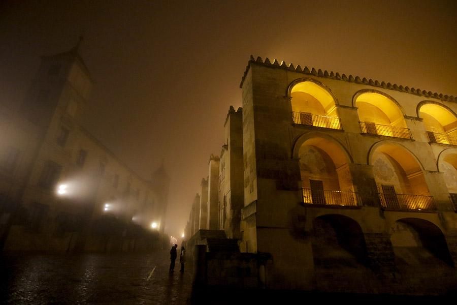 Noche de niebla en Córdoba