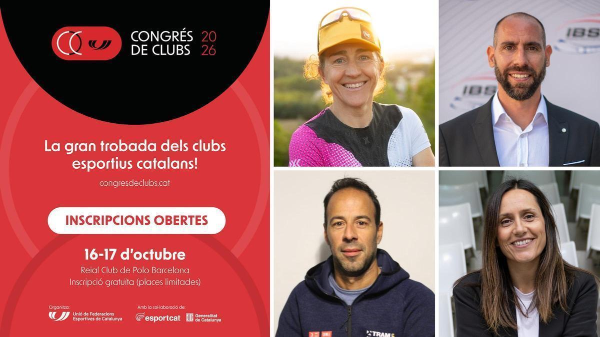 Inscripcions obertes al Congrés de clubs 2026, la gran trobada dels clubs esportius catalans