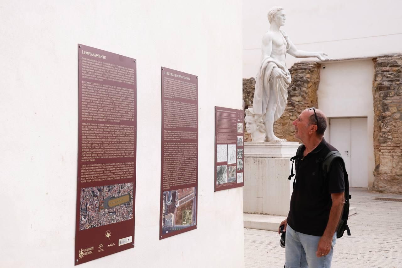 Primeras visitas al Templo Romano de Córdoba, en imágenes