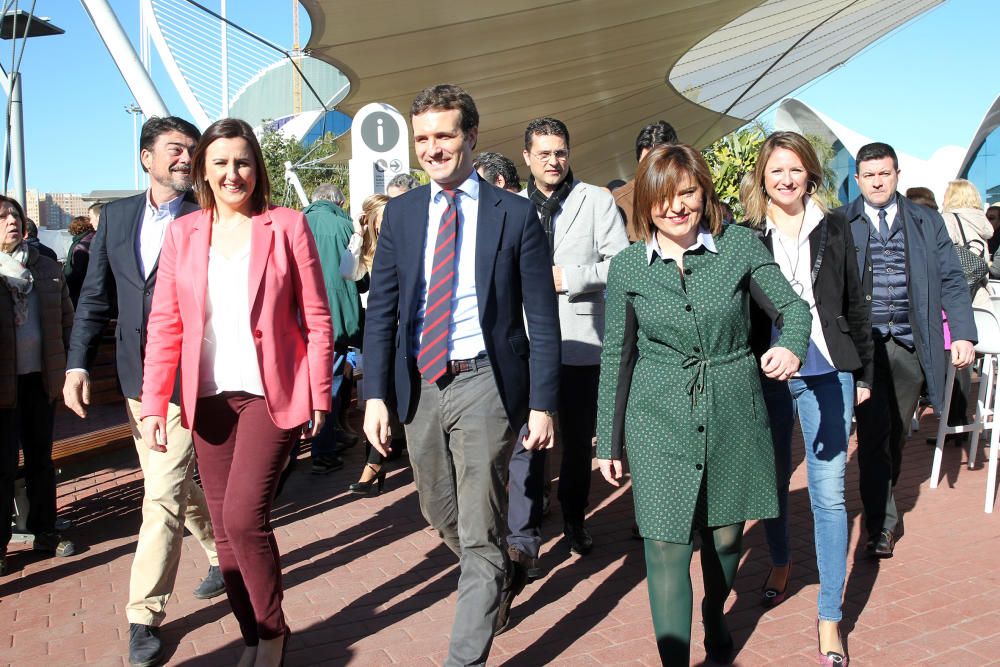 Pablo Casado proclama a los candidatos de la C. Valenciana