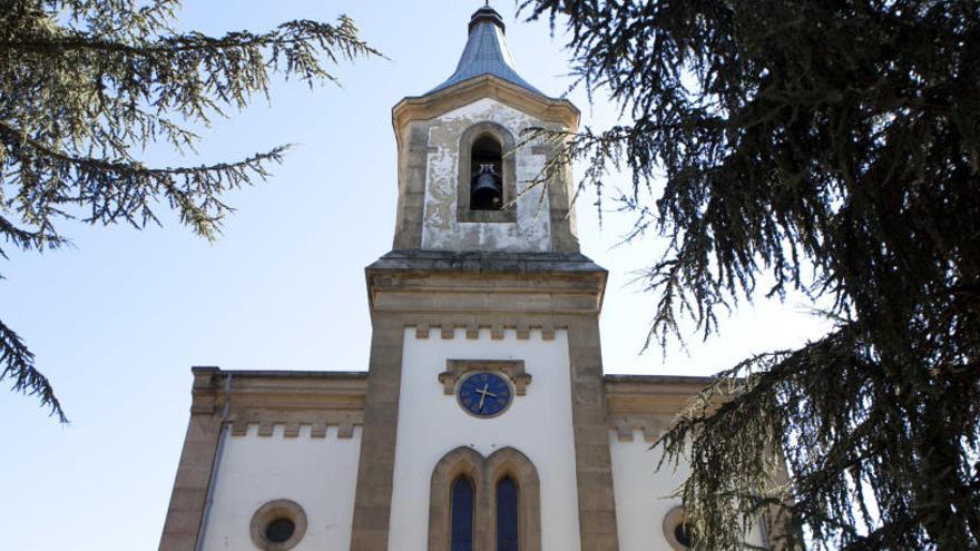 La iglesia de Pola de Laviana