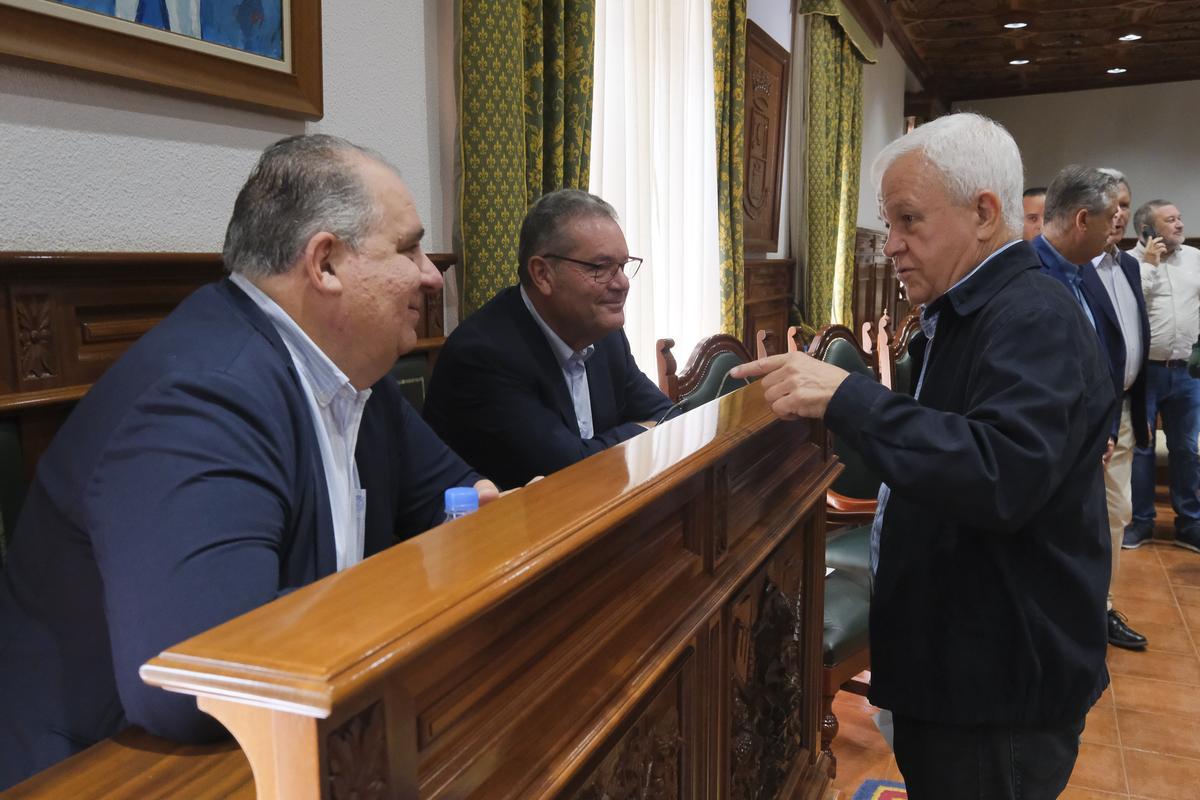 El presidente del Cabildo de Gran Canaria, Antonio Morales, visita Telde El presidente del Cabildo de Gran Canaria, Antonio Morales, visita Telde