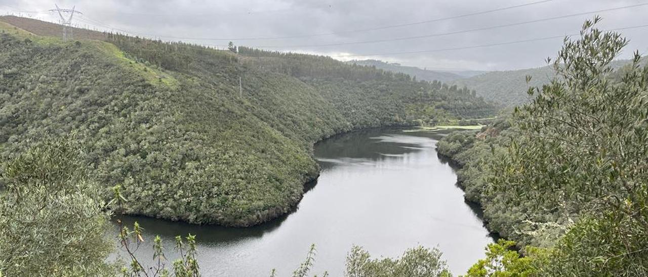 Lugar del río Sever en el que se emplazará el puente de Cedillo.