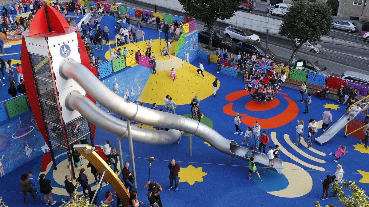 El parque infantil de Jenaro de la Fuente.