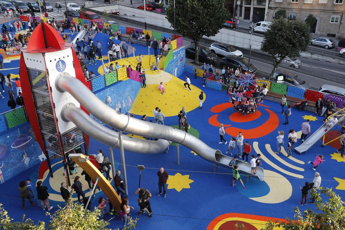 El parque infantil de Jenaro de la Fuente.