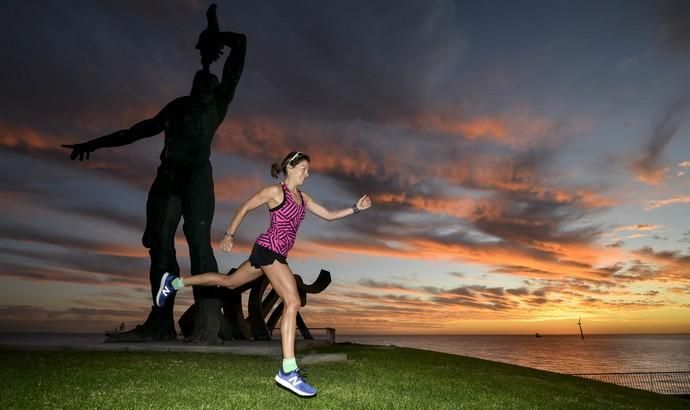 27/12/2018 LAS PALMAS DE GRAN CANARIA. Kerstin Engelmann, campeona de la HPS San Silvestre 2017. FOTO: J. PÉREZ CURBELO