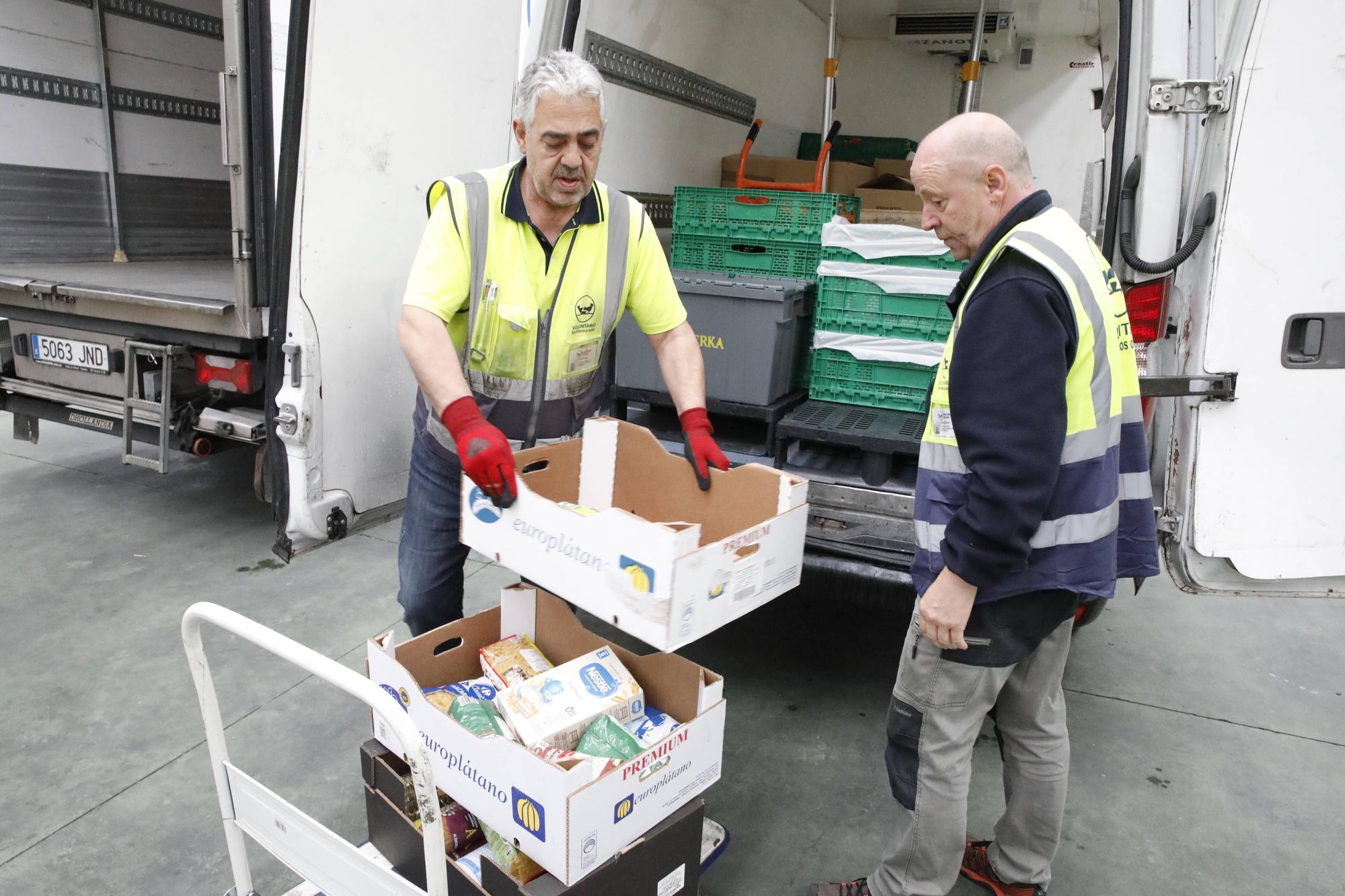 El Banco de Alimentos de Asturias, en números rojos