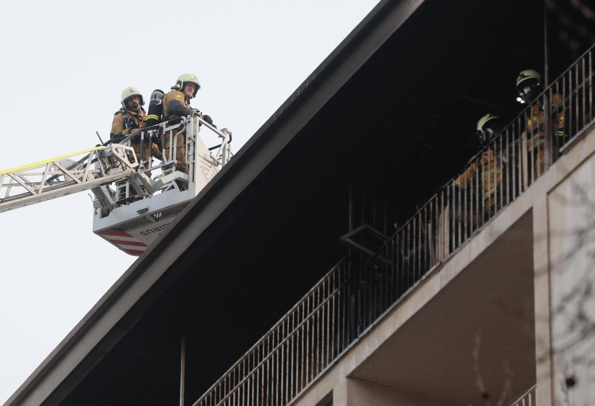 Alle Anwohner konnten bei dem Großbrand evakuiert werden.