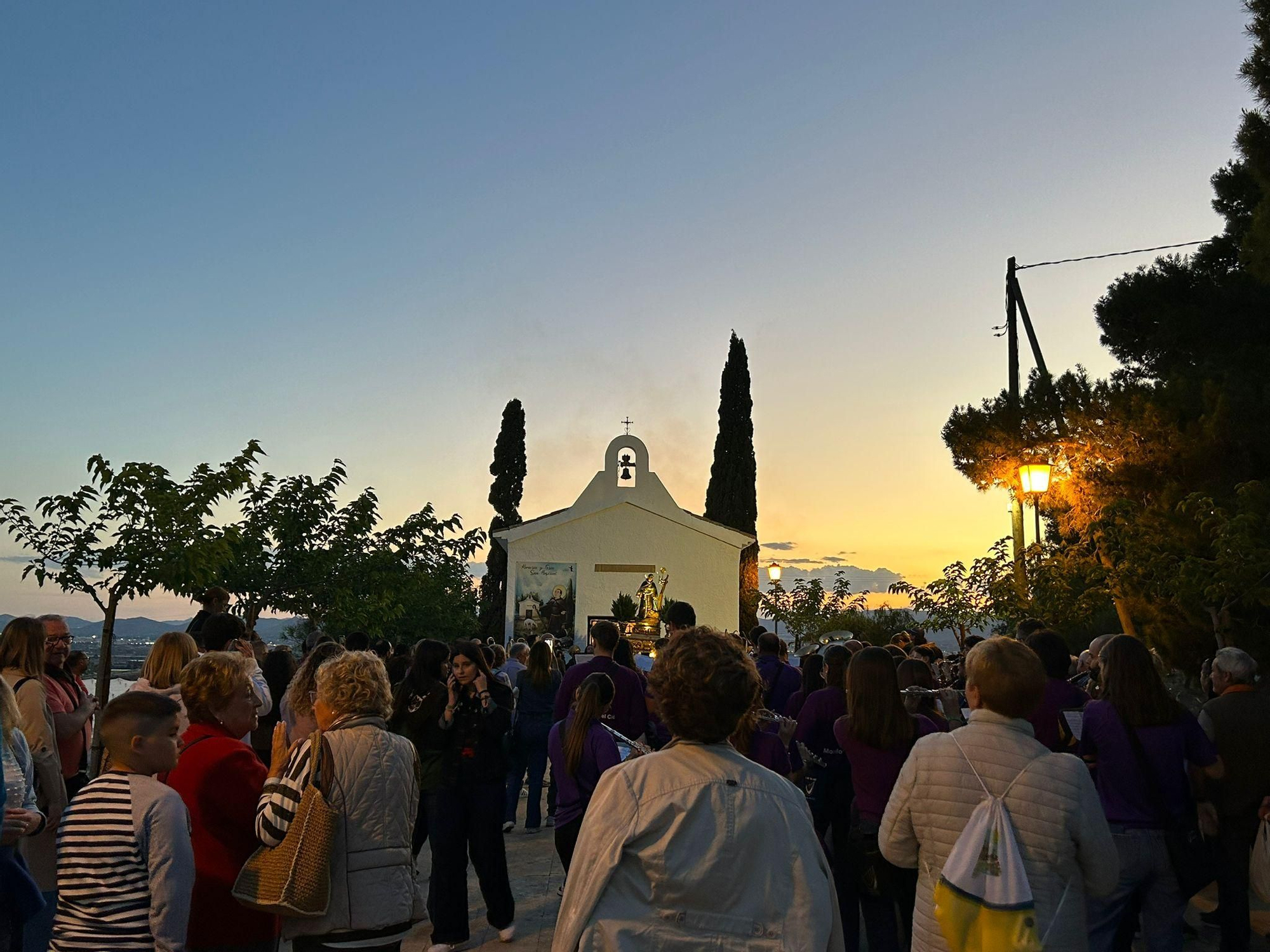 Los romeros van a Orito por San Pascual