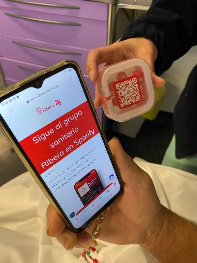 El Hospital del Vinalopó de Elche apuesta por Spotify para ayudar a curar