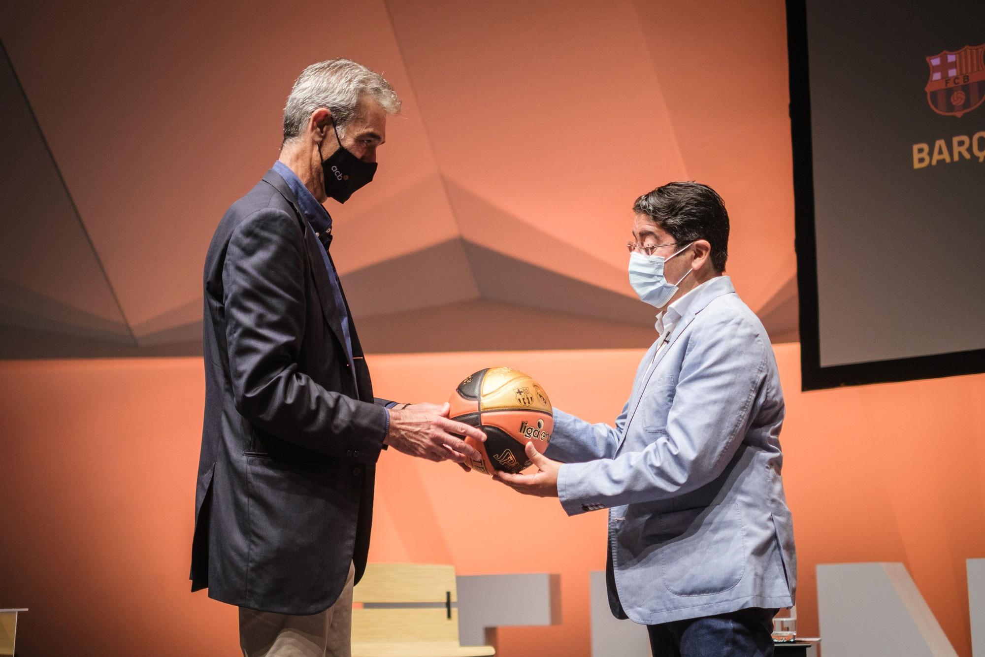 Presentación de la Supercopa de baloncesto en Tenerife