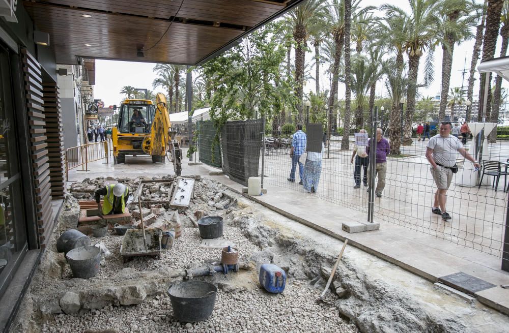 Obras de mejora de la Explanada